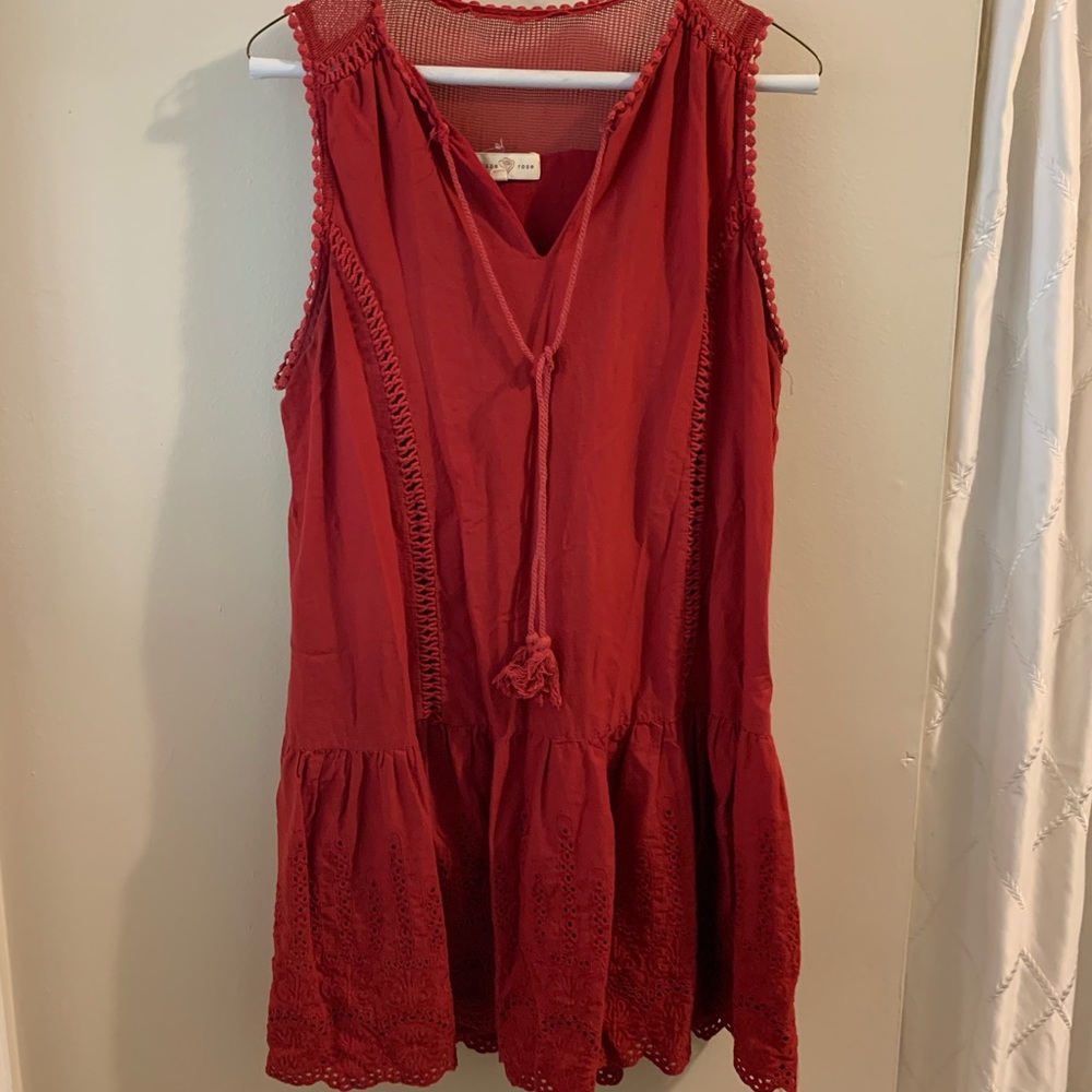 Penelope Rose Cranberry Red Dress